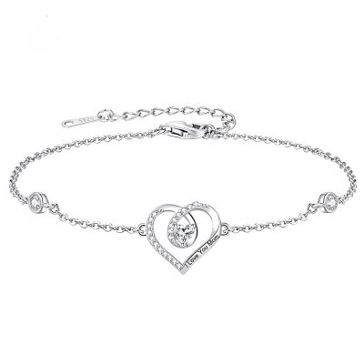 Swarovski armband 'I love you Mom'